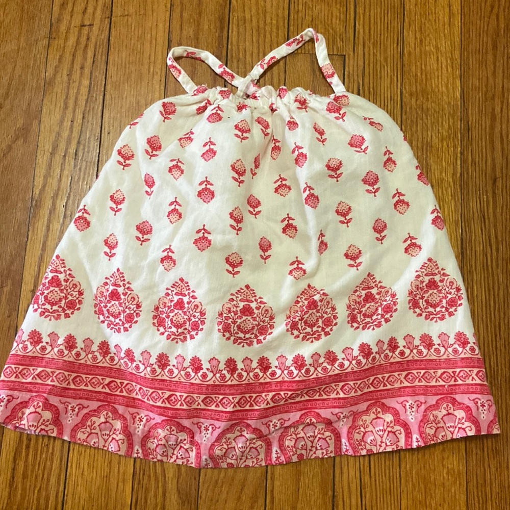 NWOT: Baby Gap dress with red print